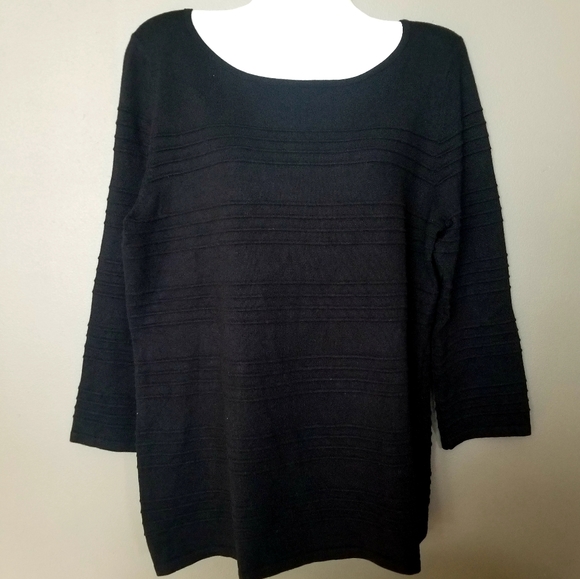 Rayon Sweater Black NWOT - Picture 2 of 6